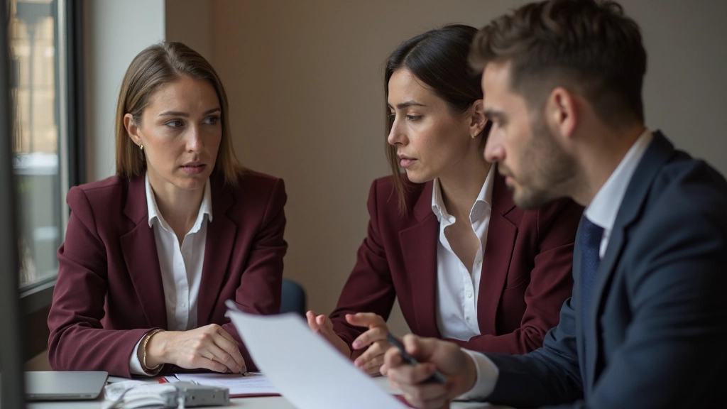 Профессиональная деловая женщина на встрече с коллегой