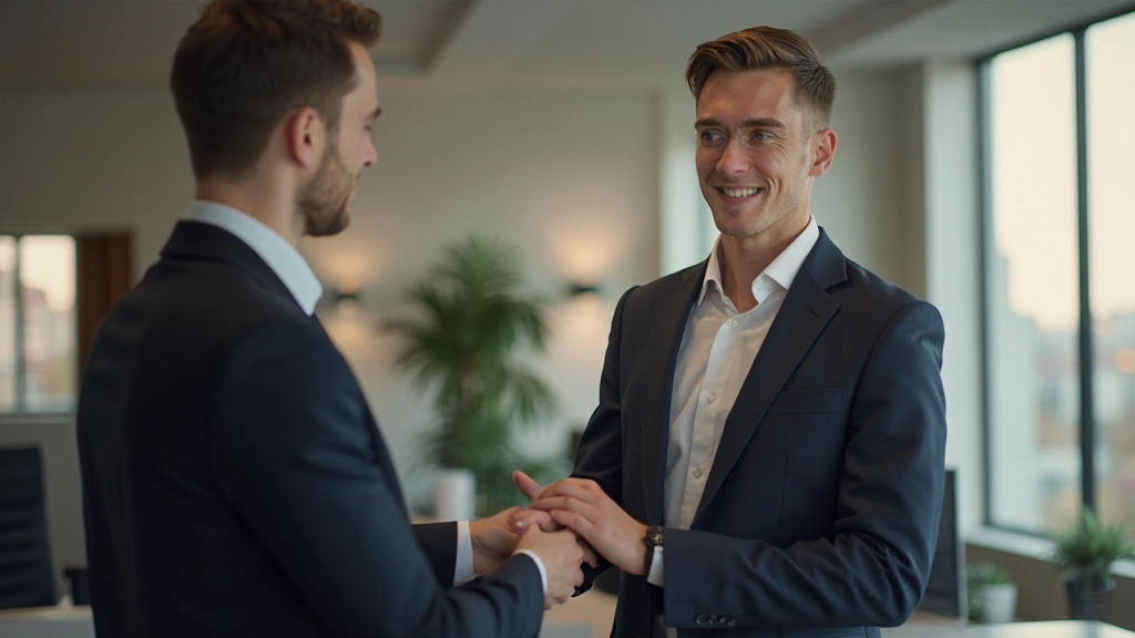 Молодой профессионал получает похвалу от руководителя за успешный проект